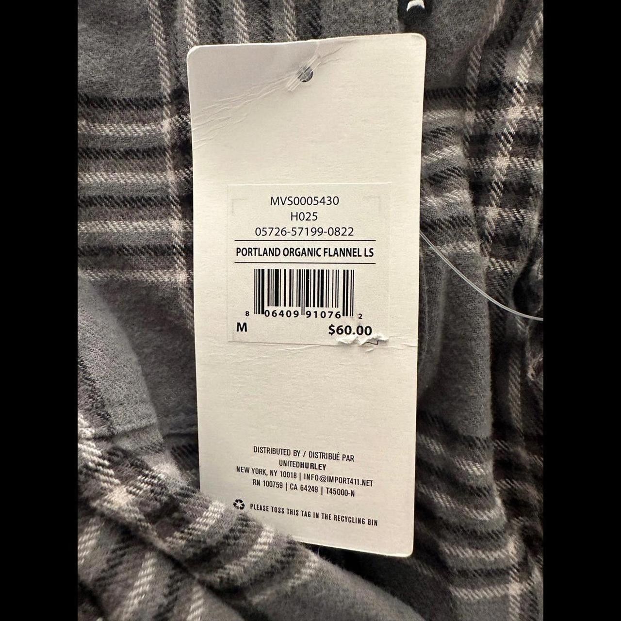 Hurley Mens New Plaid Hurley Long Size US M / EU 48-50 / 2 - 4 Thumbnail