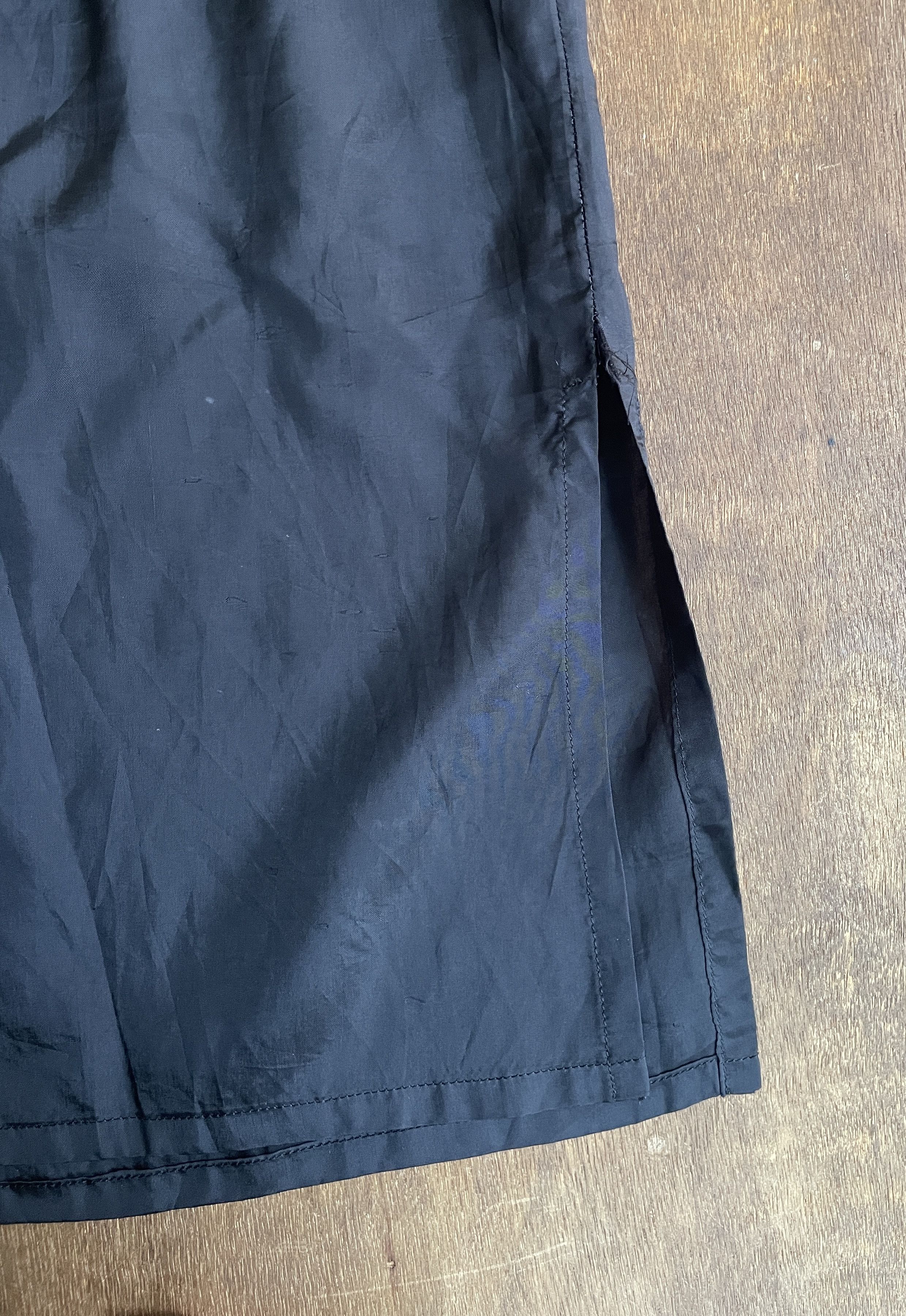 Y's Y's Yohji Yamamoto Cupro Classic Black Skirt Size 30" / US 8 / IT 44 - 8 Thumbnail