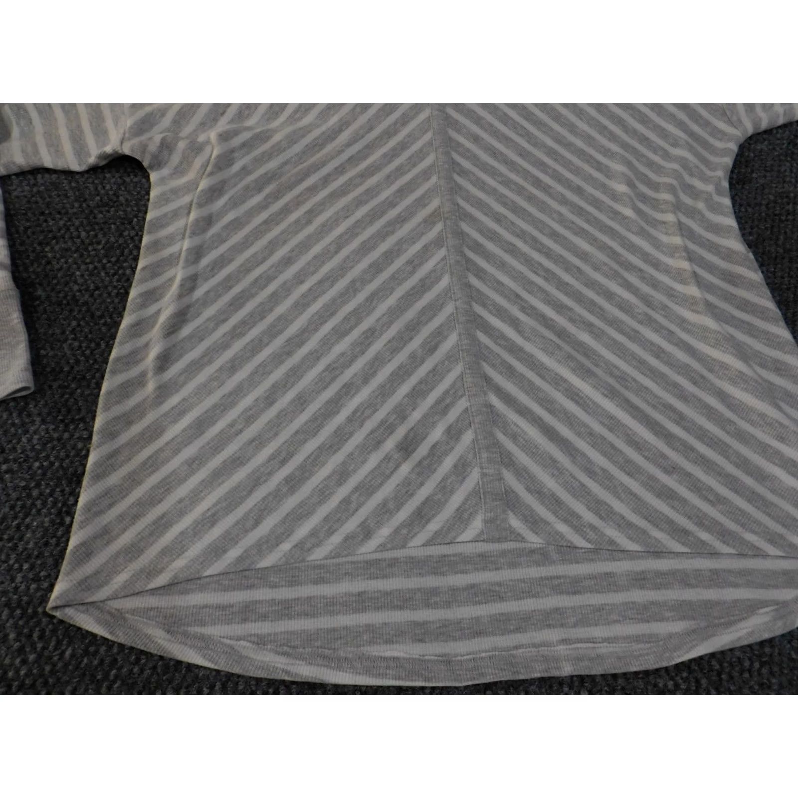 Jones New York Jones New York Pullover Womens XL Striped Lightweight Knit Long Sleeve Shirt Size XL / US 12-14 / IT 48-50 - 3 Thumbnail