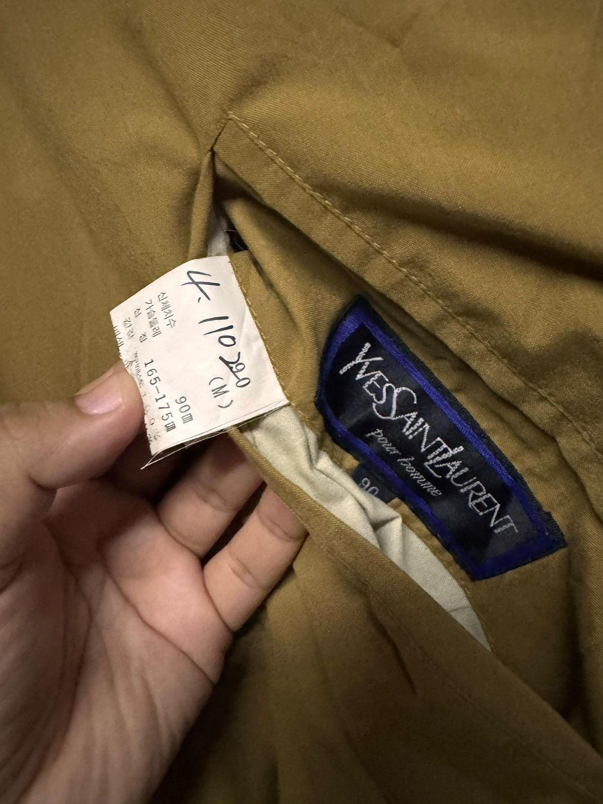 Yves Saint Laurent Vtg🔥90’s YSL PourHomme Abstract Reversible Bomber Jacket Size US M / EU 48-50 / 2 - 14 Thumbnail