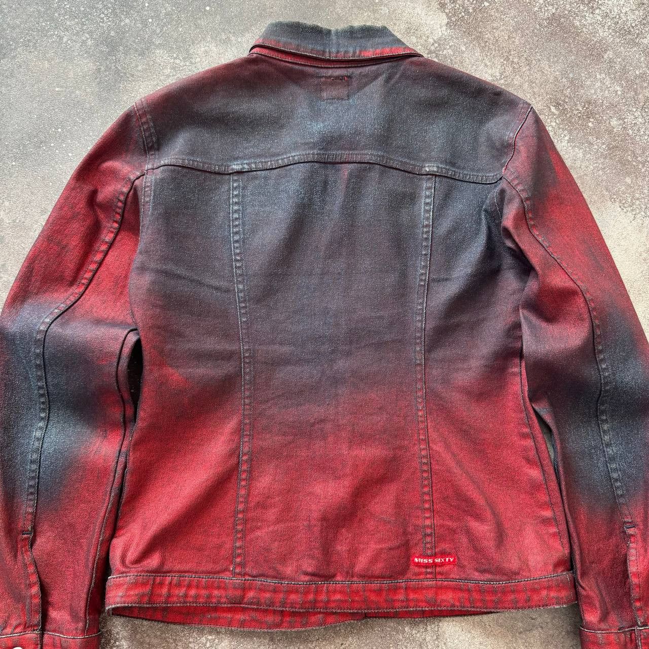 Japanese Brand × Miss Sixty × Vintage Miss Sixty Vintage Acid Washed Denim Jacket Size M / US 6-8 / IT 42-44 - 11 Thumbnail