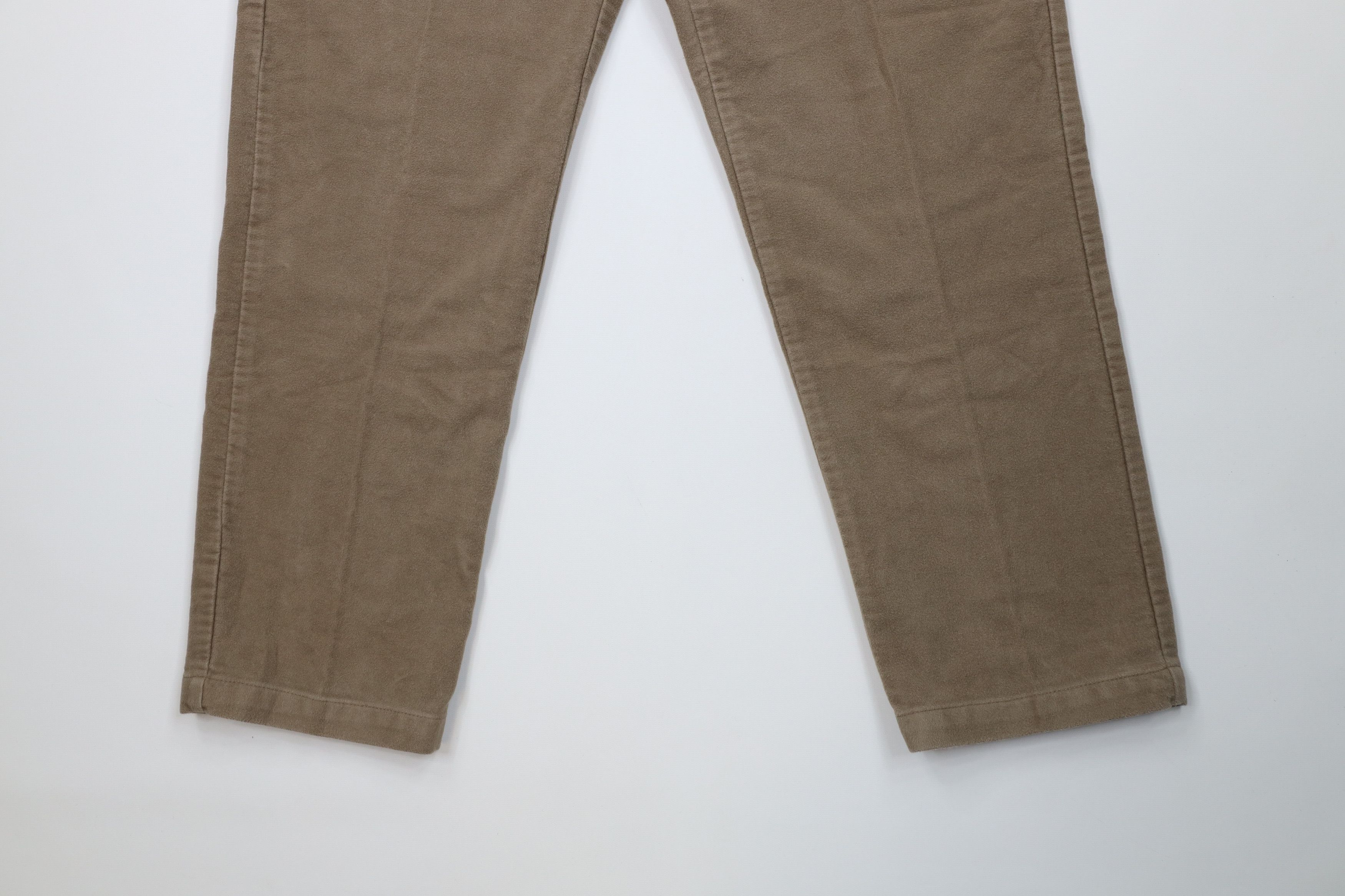 Eddie Bauer Vintage 90s Eddie Bauer Chamois Cloth Moleskin Chino Pants Size US 32 / EU 48 - 4 Thumbnail