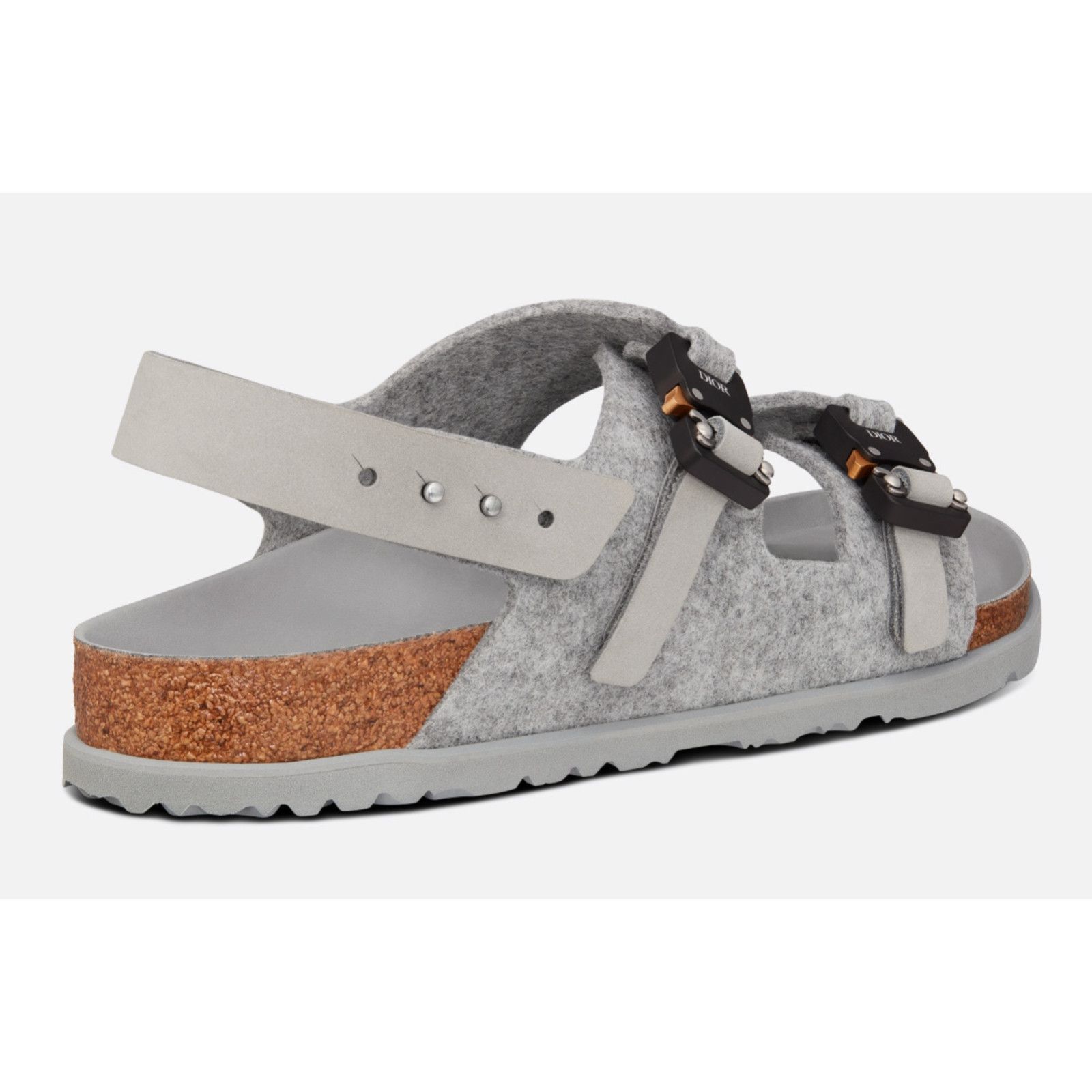 Dior Dior By Birkenstock Milano Wool Slingback Buckle Flat 44 11 Size US 11 / EU 44 - 8 Thumbnail