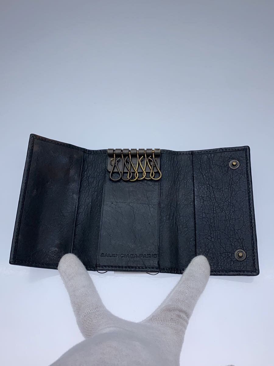 Balenciaga Balenciaga Key Case Black Size ONE SIZE - 4 Thumbnail
