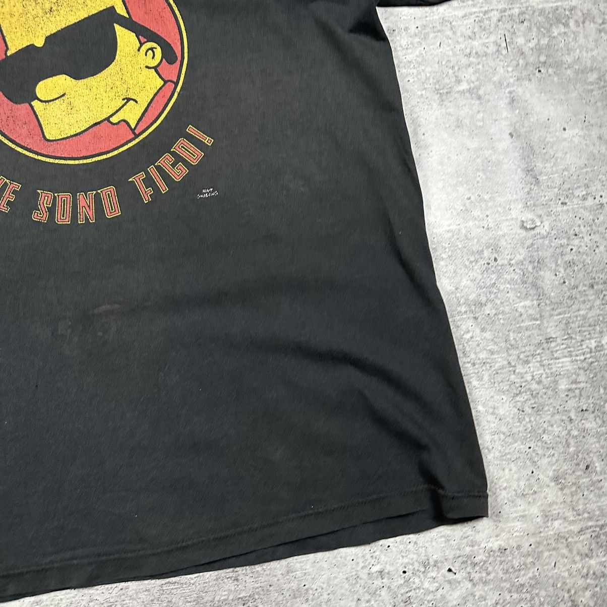 The Simpsons Vintage Jerzees The Simpsons Bart 1999 Black Size US L / EU 52-54 / 3 - 4 Thumbnail