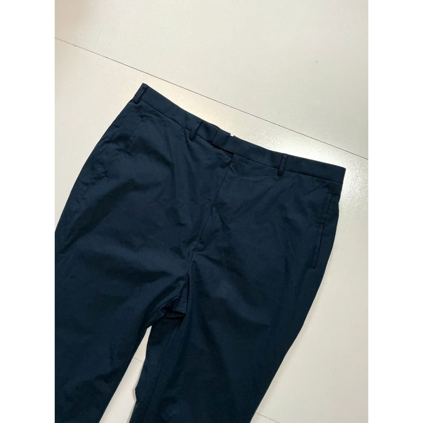 Vintage Sene Studio SoHo FlexTech Limited Edition Golf Athleisure Pants Sz.42 Navy Blue Mens Regular 42 Inseam 25 Size US 42 / EU 58 - 4 Thumbnail