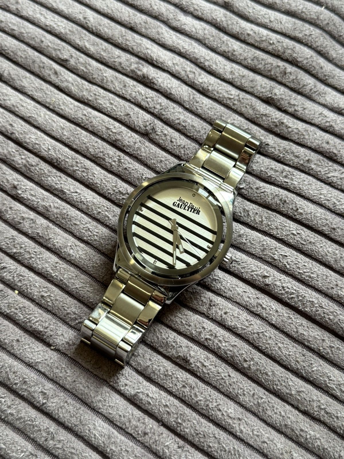 Jean Paul Gaultier Jean Paul Gaultier Archive Silver Man Watch Grail JPG Size ONE SIZE - 1 Thumbnail