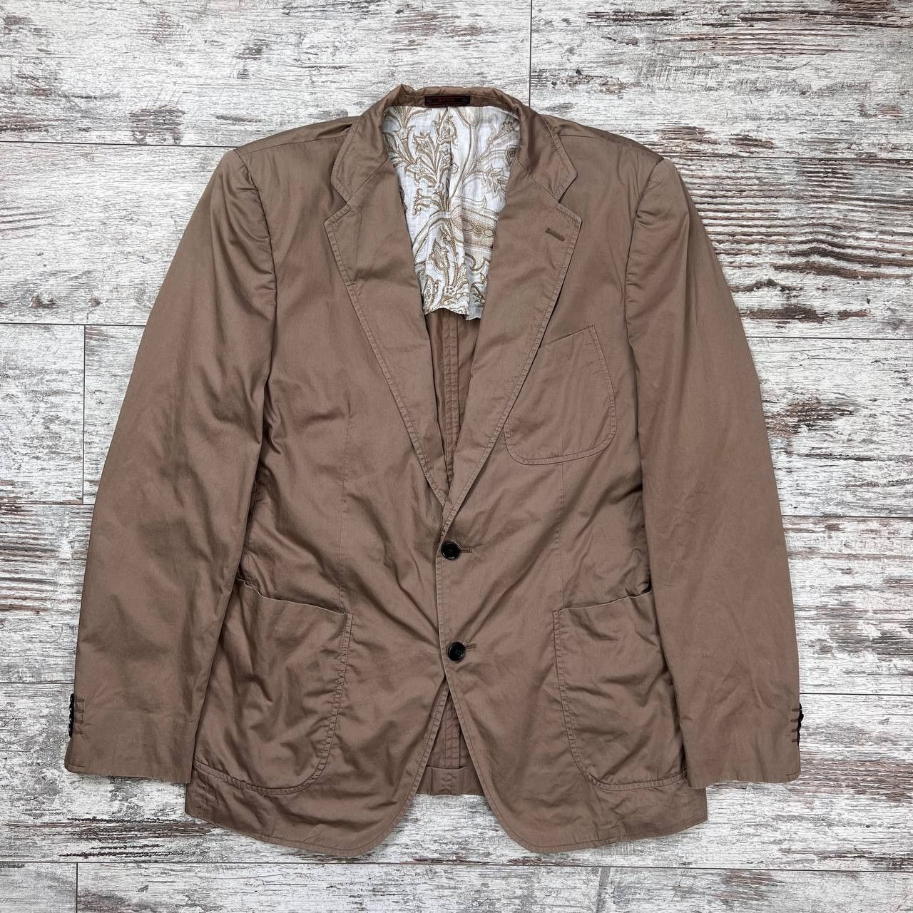 Etro Etro Blazer Mans Size 52 Cotton Stretch Jacket Size 52R - 1 Thumbnail