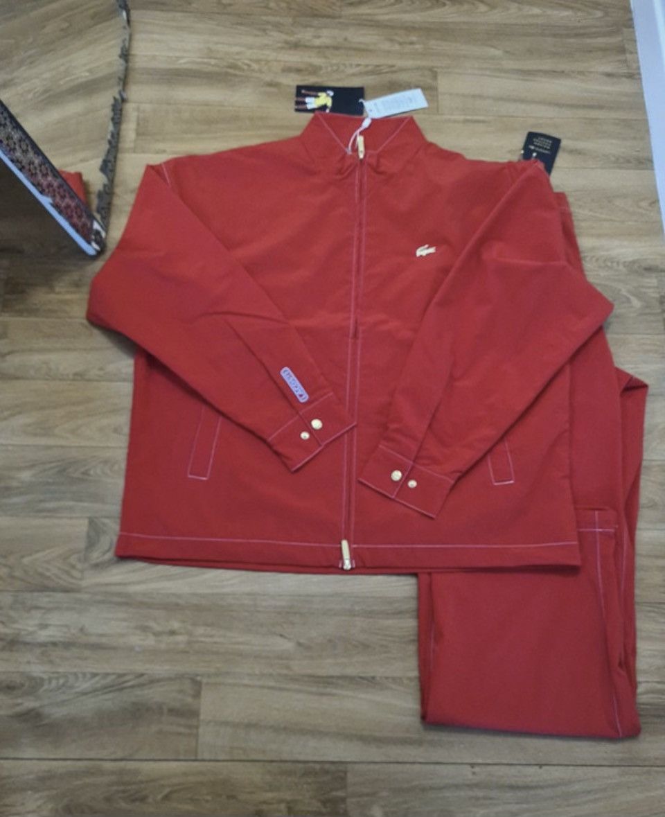 Lacoste LACOSTE X MAISON CHÂTEAU ROUGE TRACKSUIT (Size 5) 33/34 Size US 34 / EU 50 - 3 Thumbnail