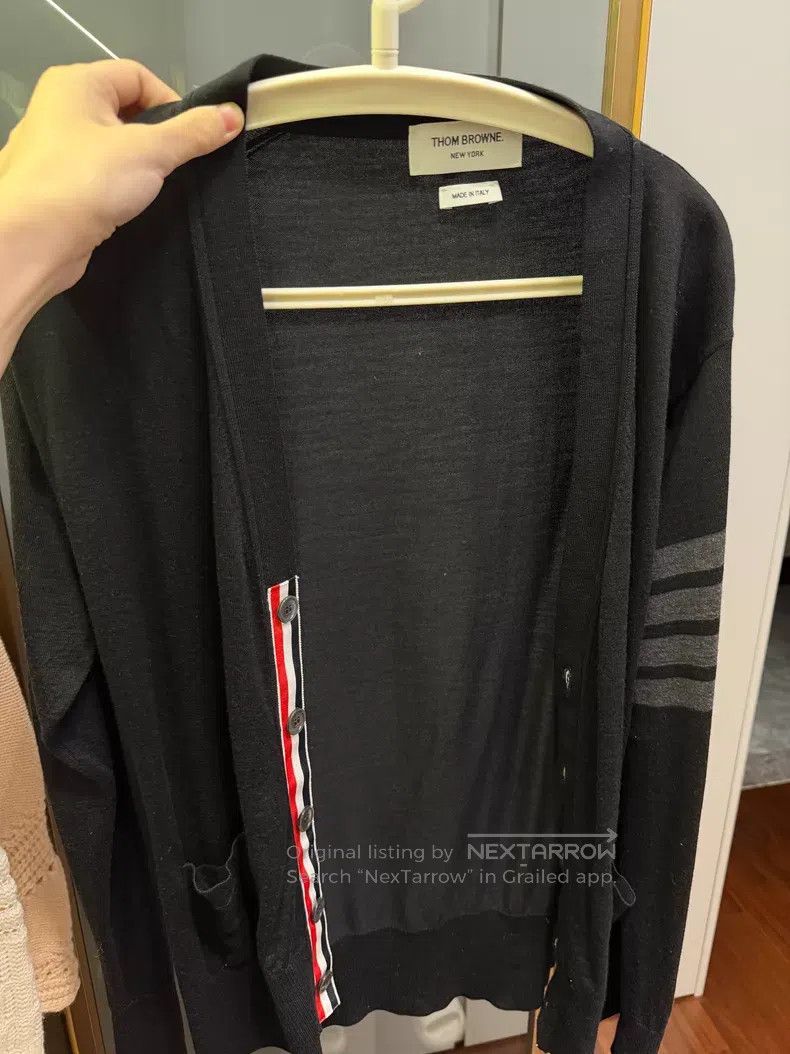 Thom Browne Thom Browne Classic Wool Knit Cardigan Size US M / EU 48-50 / 2 - 1 Thumbnail