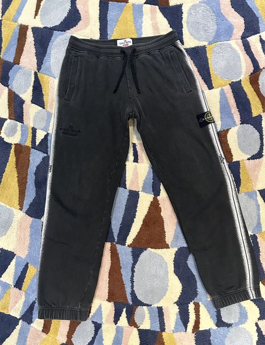 Supreme Supreme Stone Island Stripe Sweatpants | Grailed