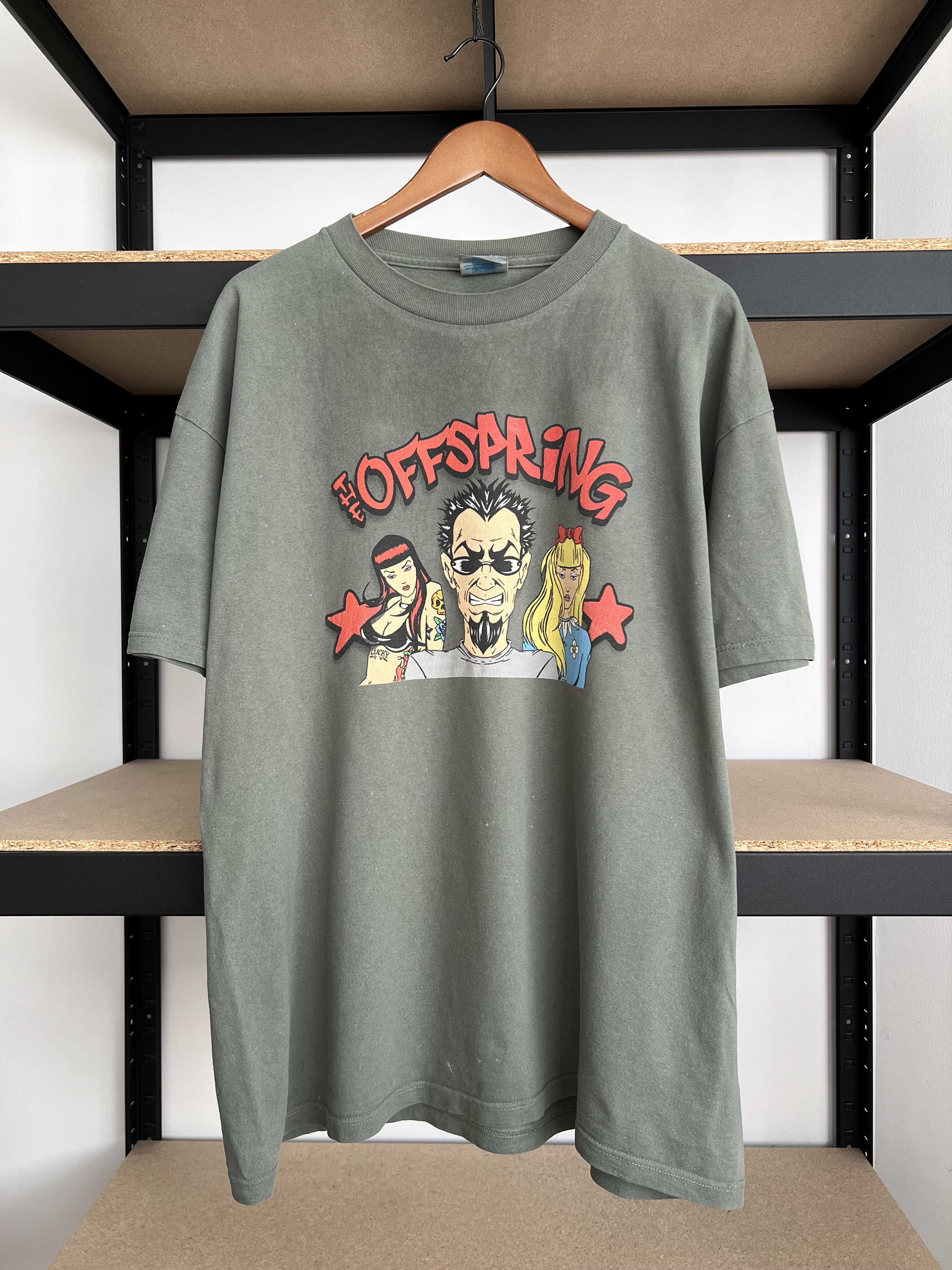 Band Tees Vintage 2001 Offspring Sexy Girl Punk Rock Band T-shirt Size US XL / EU 56 / 4 - 1 Thumbnail