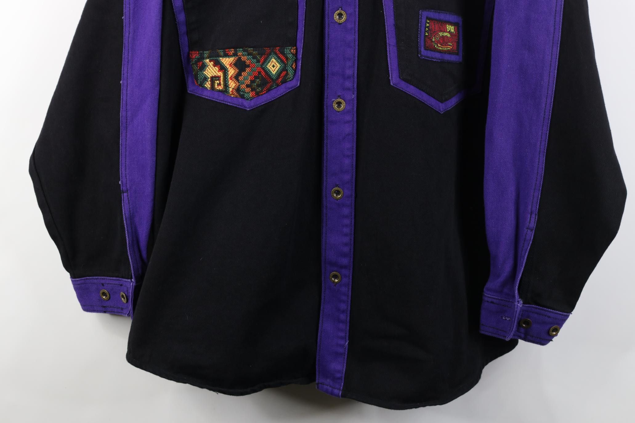 Vintage Deadstock Vintage 90s Streetwear Southwestern Shirt Jacket Size US M / EU 48-50 / 2 - 3 Thumbnail