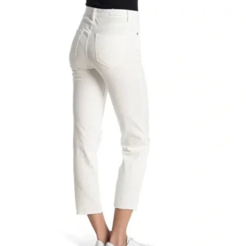 BLANKNYC BlankNYC The Madison Crop Jeans in White, Size 30 Size 30" / US 8 / IT 44 - 2 Thumbnail