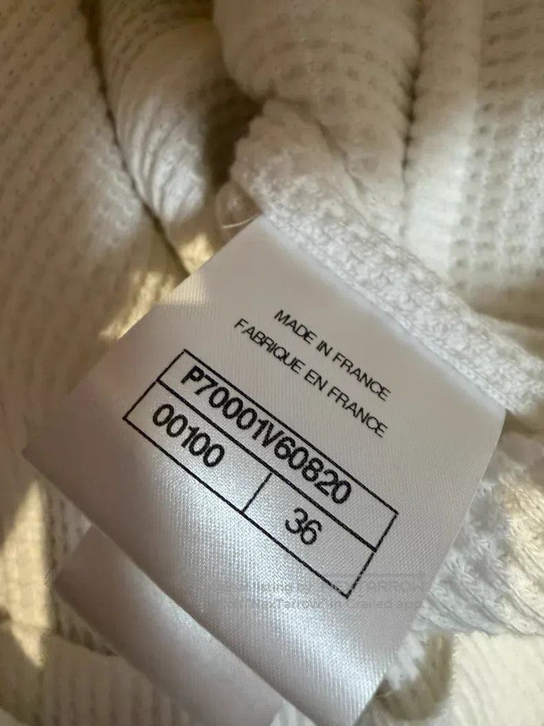 Chanel Chanel 21C white waff coat Size XS / US 0-2 / IT 36-38 - 6 Thumbnail