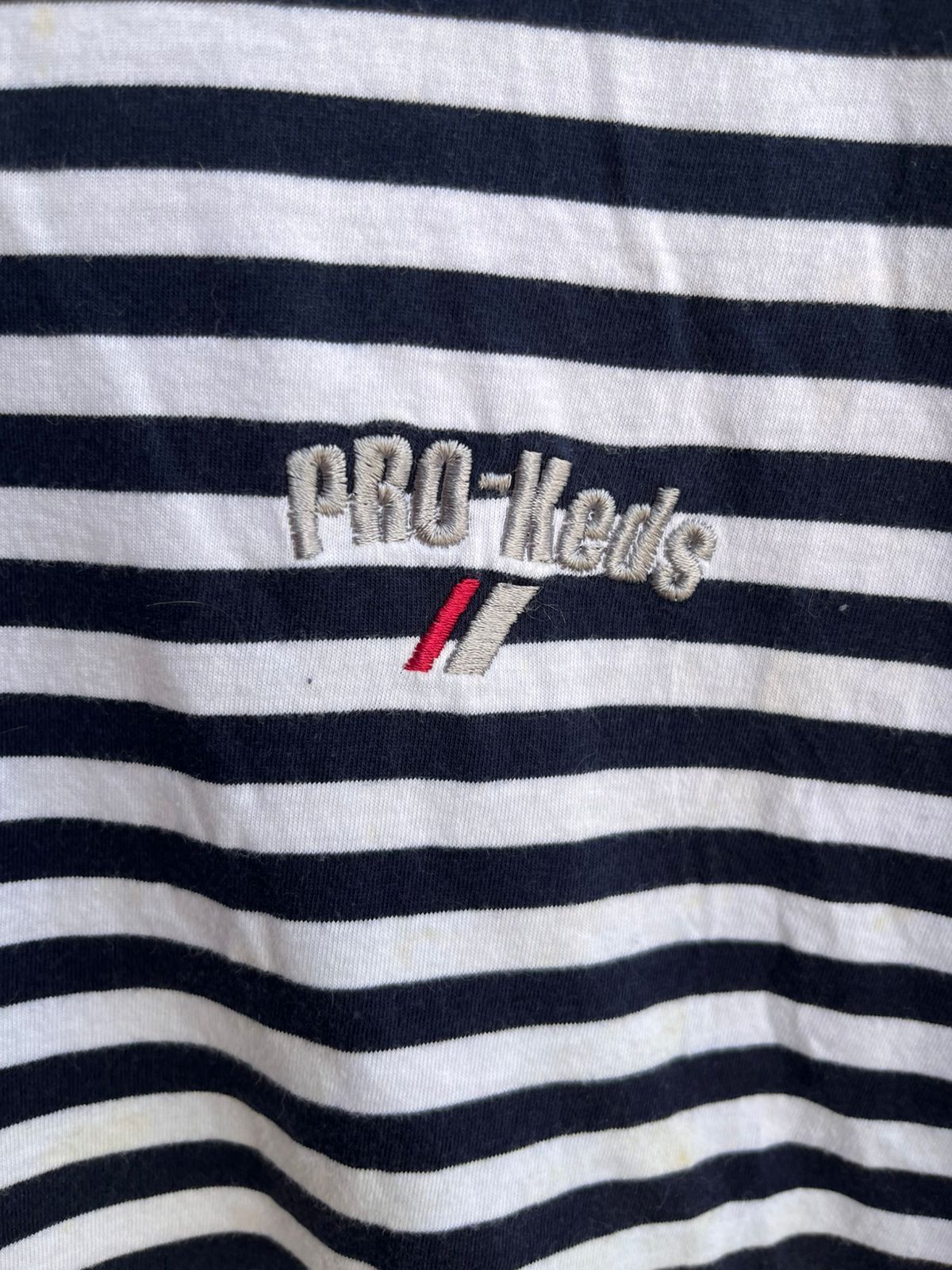 Pro-Keds Pro Keds Sportswear BlackWhite Striped Tee LGB Size US S / EU 44-46 / 1 - 2 Thumbnail