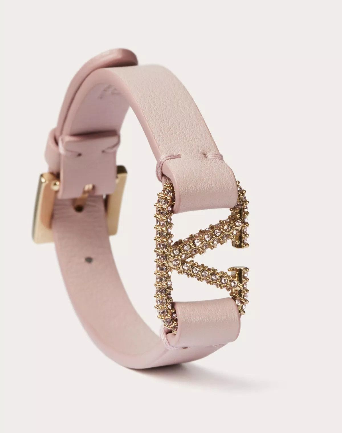 Valentino oc11z0725 Size:OS/ Crystal Bracelets in Light Pink Size ONE SIZE - 2 Thumbnail