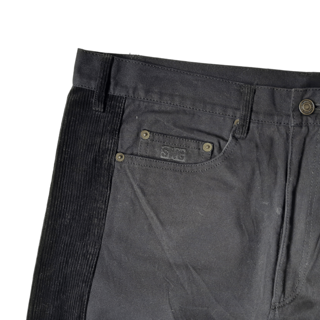 PHENOMENON Swagger Hybrid Reconstructed Side Baggy Pants Size US 34 / EU 50 - 6 Thumbnail