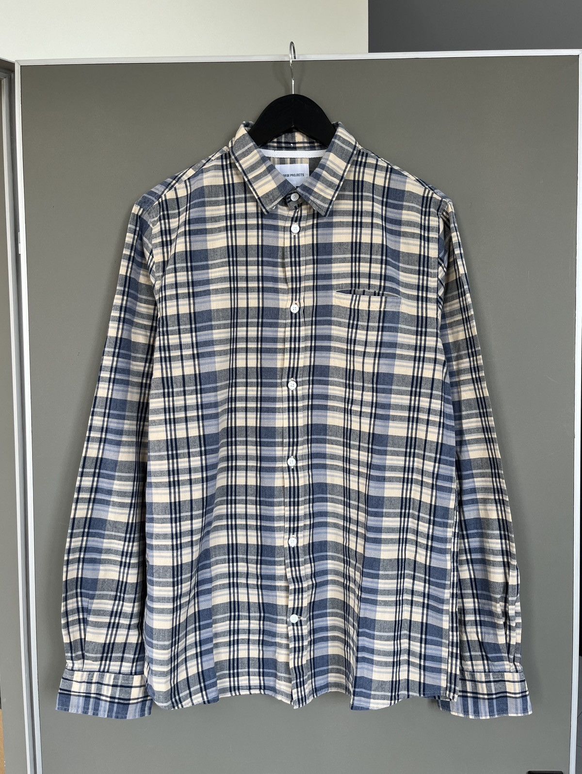 Norse Projects Norse Projects Anton Madras Check Plaid Shirt Size US L / EU 52-54 / 3 - 1 Thumbnail
