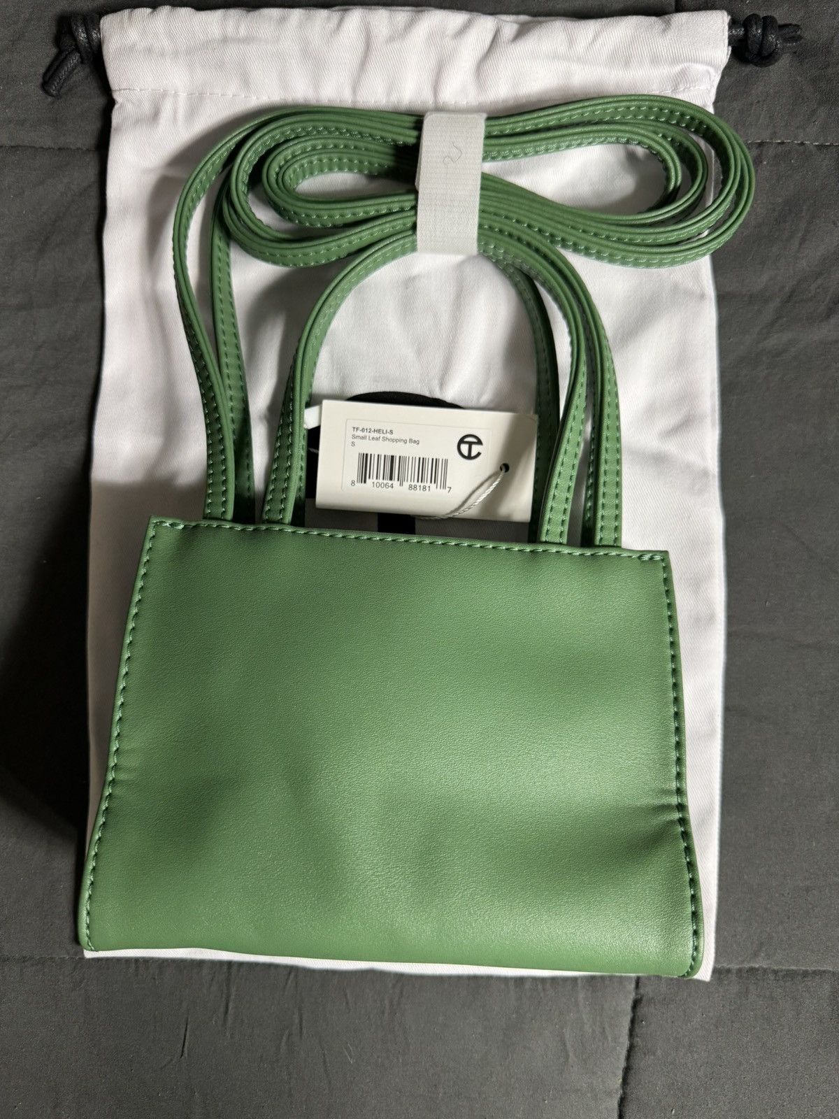 Telfar Telfar Small Green Shopping Bag - “Leaf” Size ONE SIZE - 3 Thumbnail