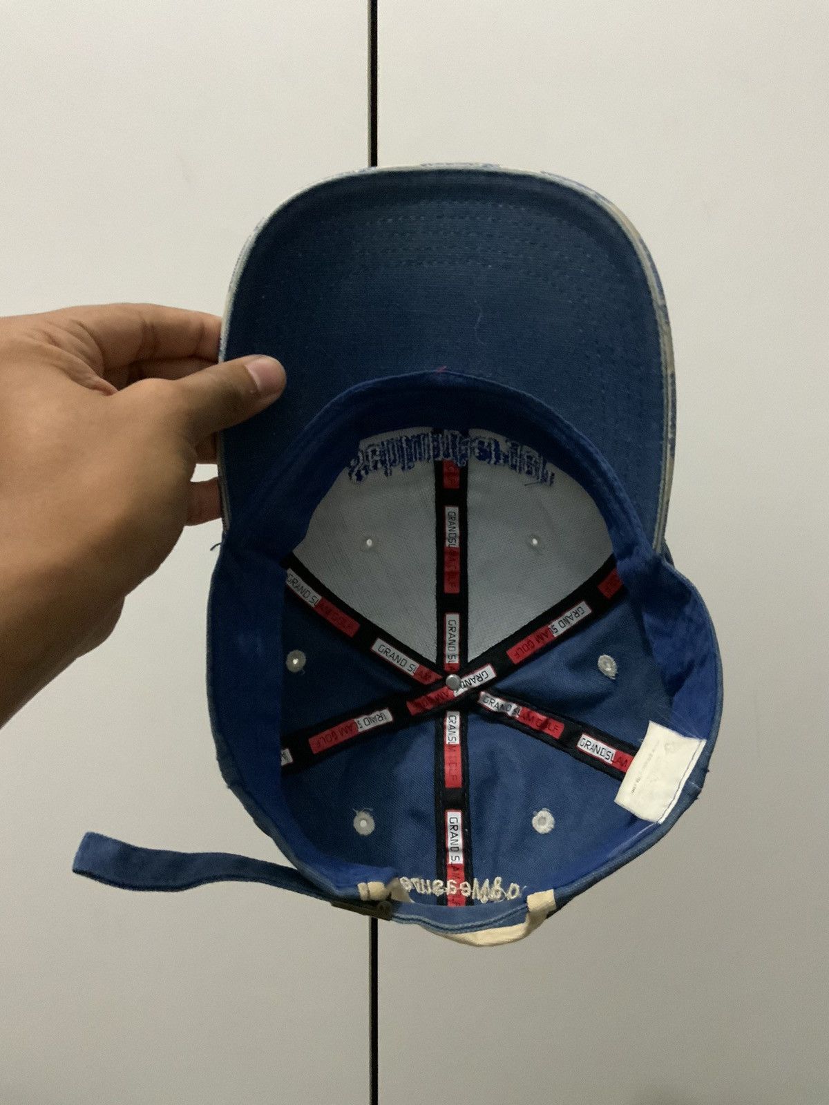 Vintage Vintage Schlumberger Fade Hat Size ONE SIZE - 7 Thumbnail
