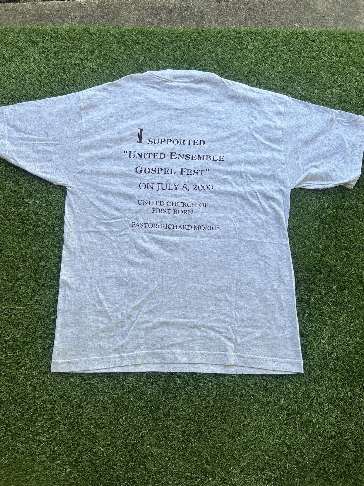 Vintage Vintage 2000 Gospel T Shirt Size US XL / EU 56 / 4 - 5 Thumbnail