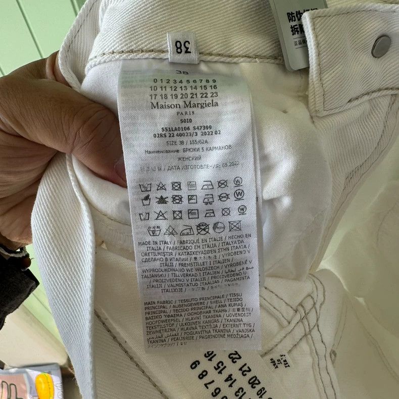 Maison Margiela Maison Margiela White destroys jeans 2501-Nextarrow Size US 38 / EU 54 - 4 Thumbnail