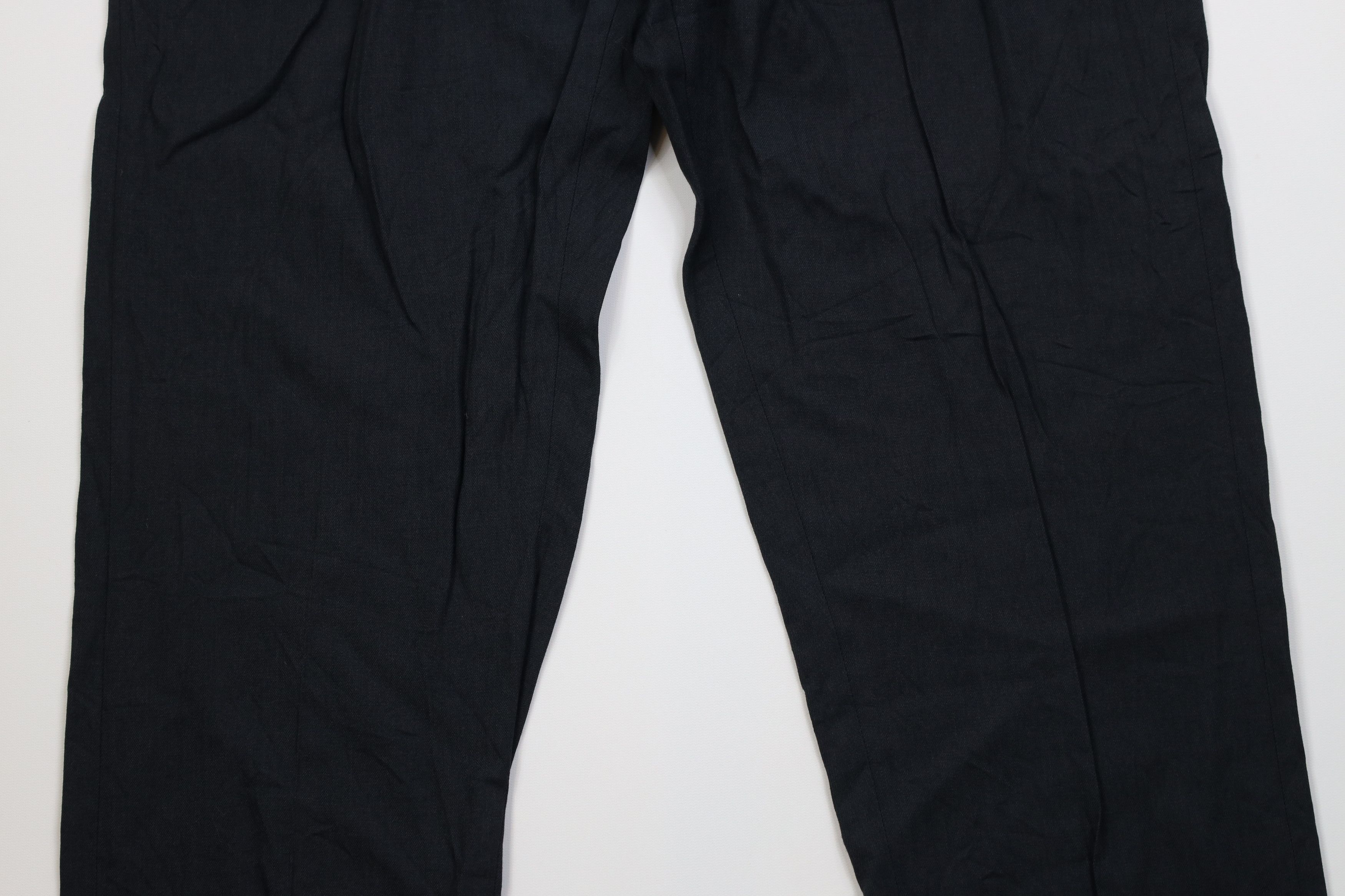 Vintage Vintage 50s Hollywood Regency Gabardine Wide Leg Chino Pants Size US 38 / EU 54 - 3 Thumbnail