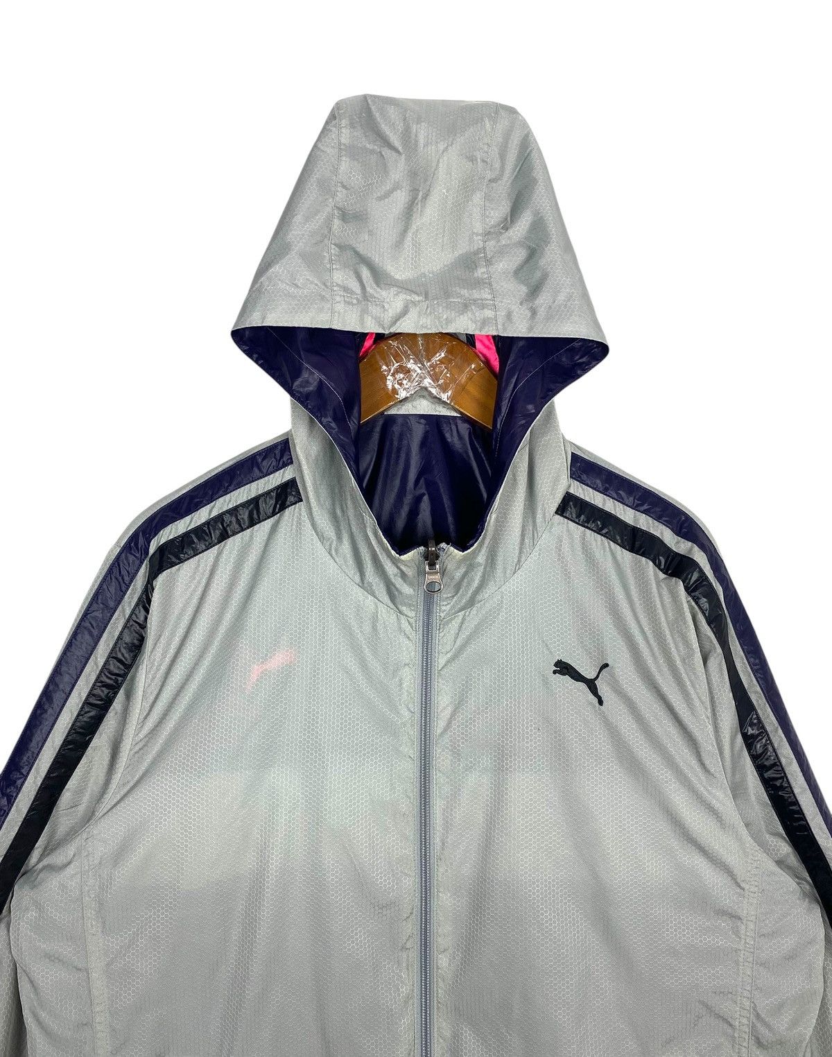 Puma Rare‼️ Puma Reversible Hoodie Light Jacket Size US M / EU 48-50 / 2 - 9 Thumbnail