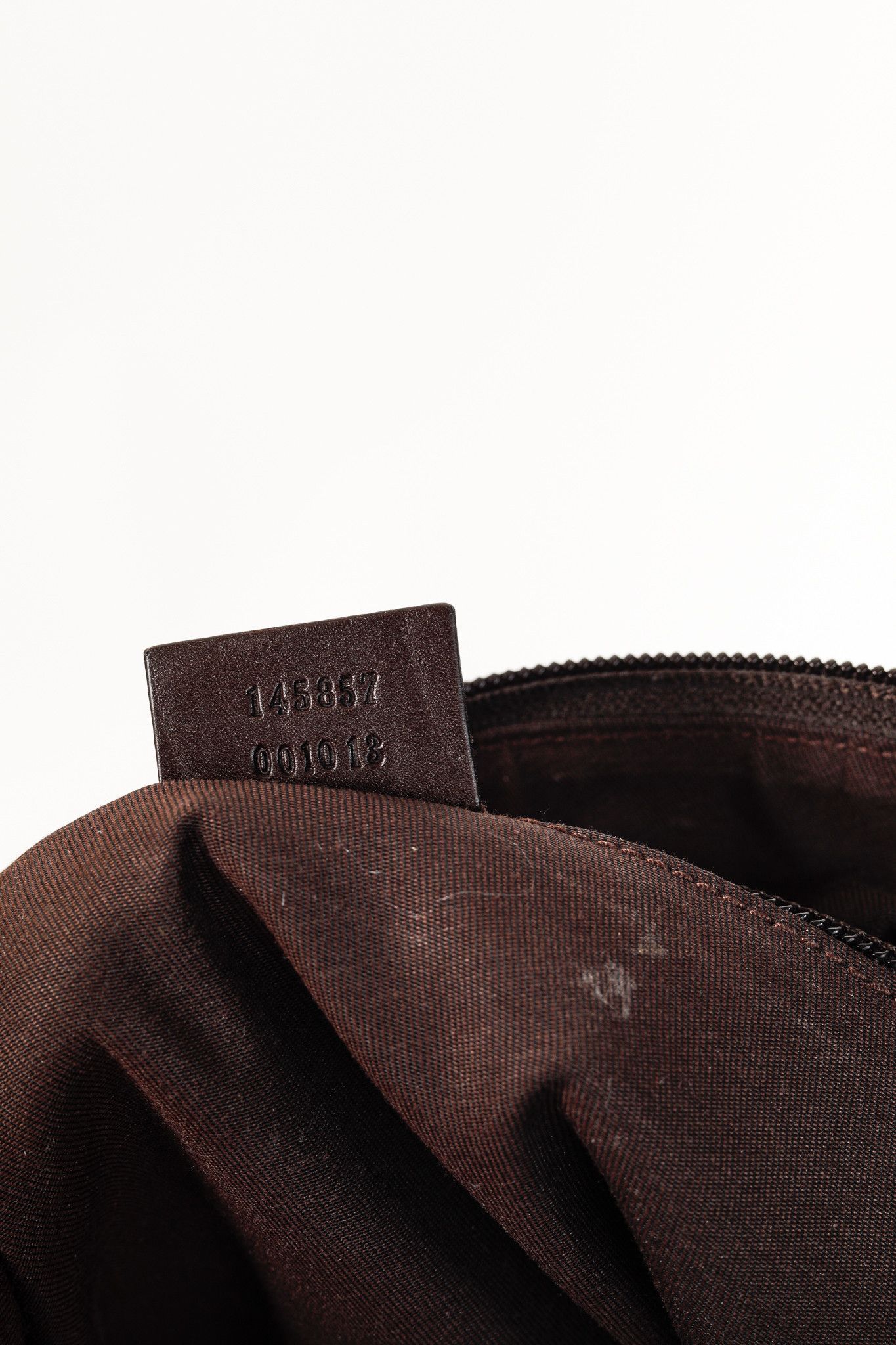 Gucci Gucci GG Monogram Canvas Brown Leather Trim Messenger Bag Size ONE SIZE - 12 Thumbnail