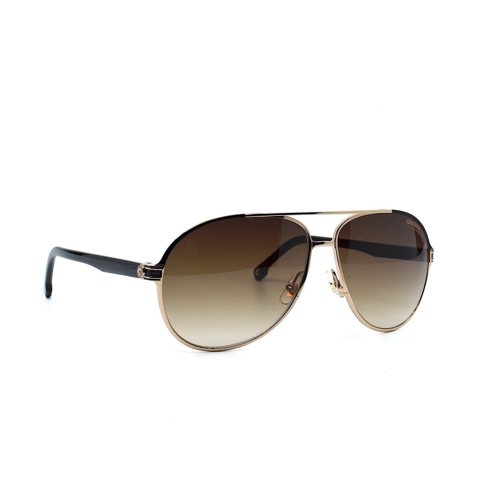 Carrera NEW CARRERA 1051/S GOLD/BLACK BROWN AVIATOR SUNGLASSES Size ONE SIZE - 1 Thumbnail