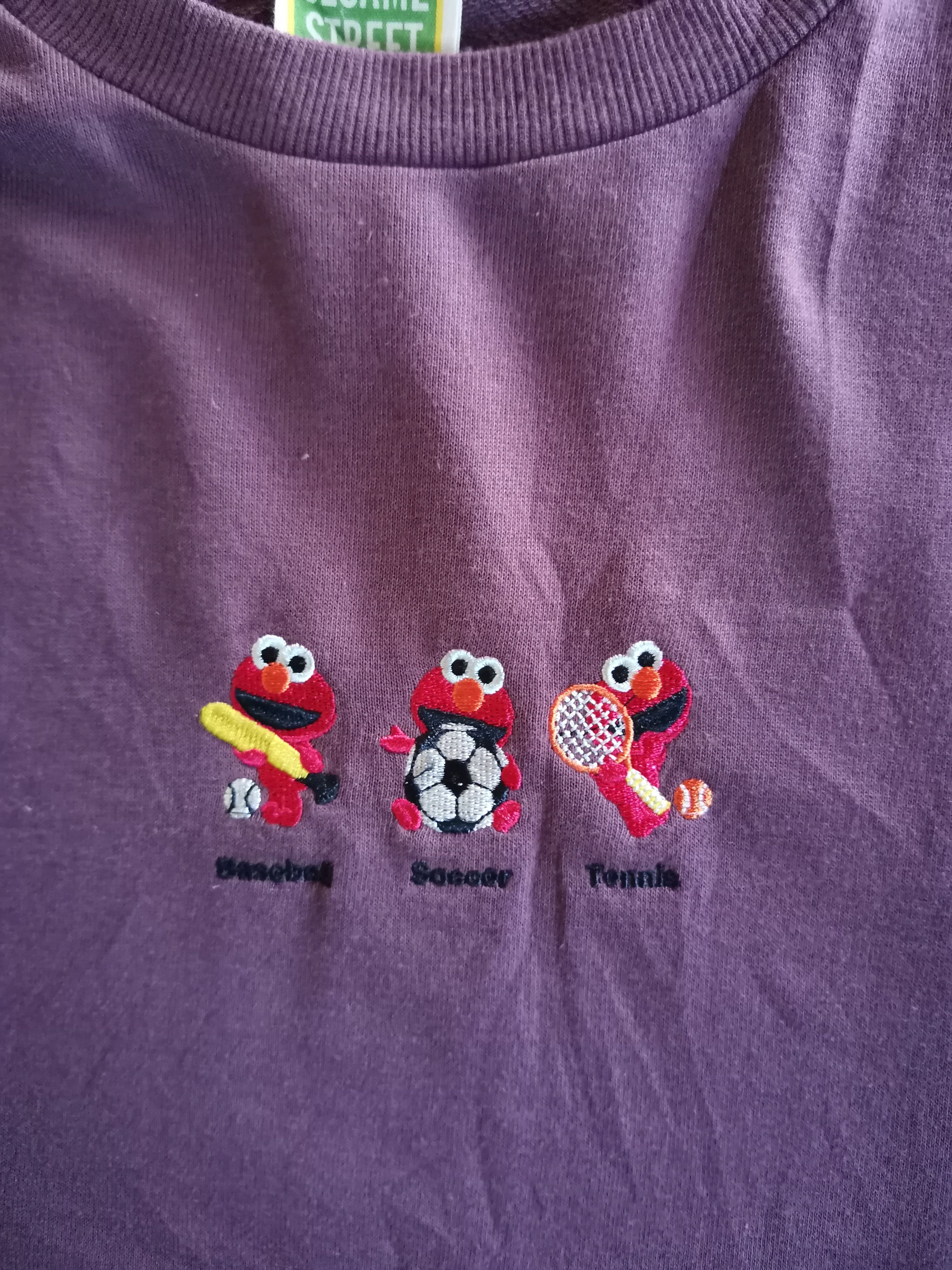 Designer × Other Vintage Sesame Street Sweatshirt Size US M / EU 48-50 / 2 - 2 Thumbnail