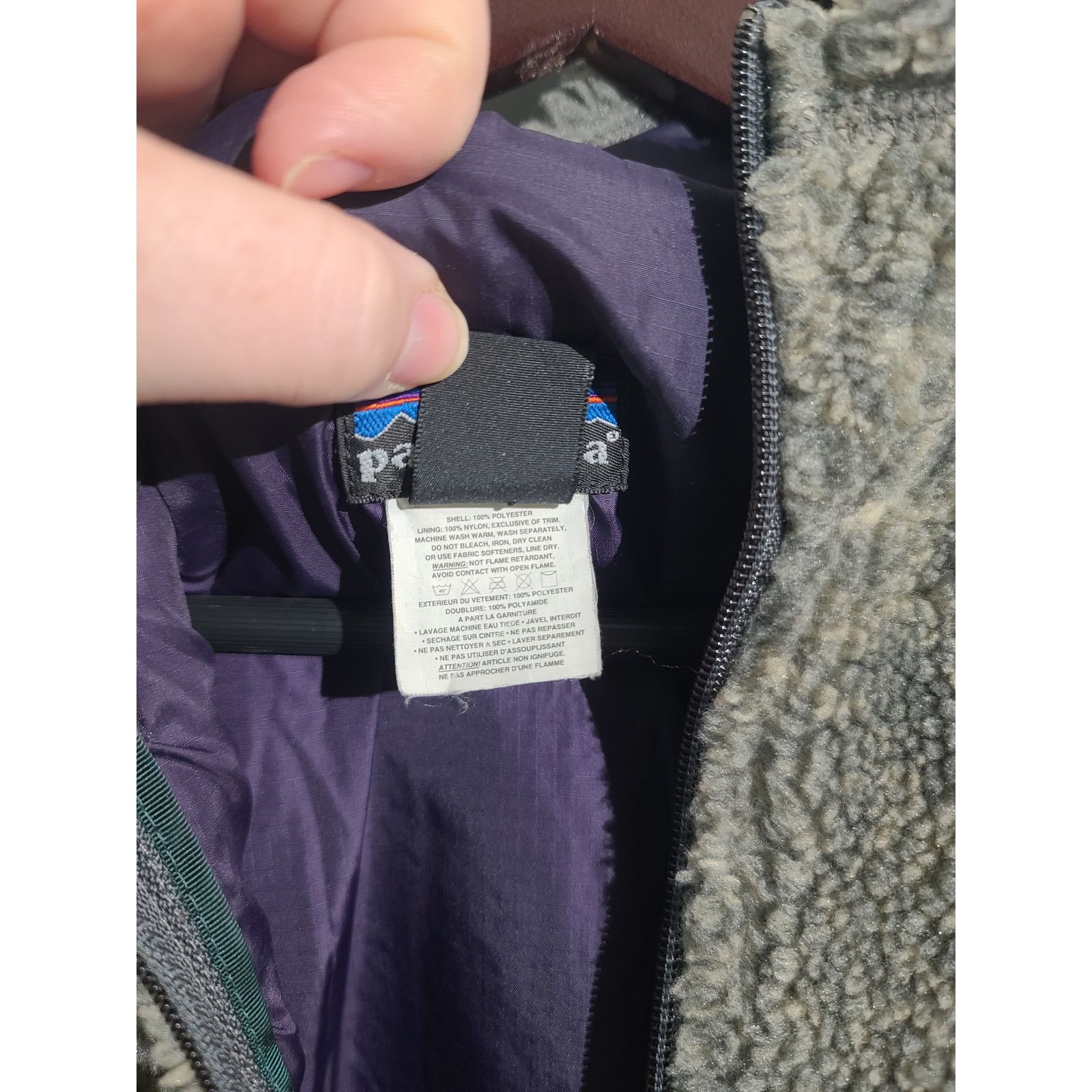 Vintage Patagonia Fleece Glissade Pullover Size Medium