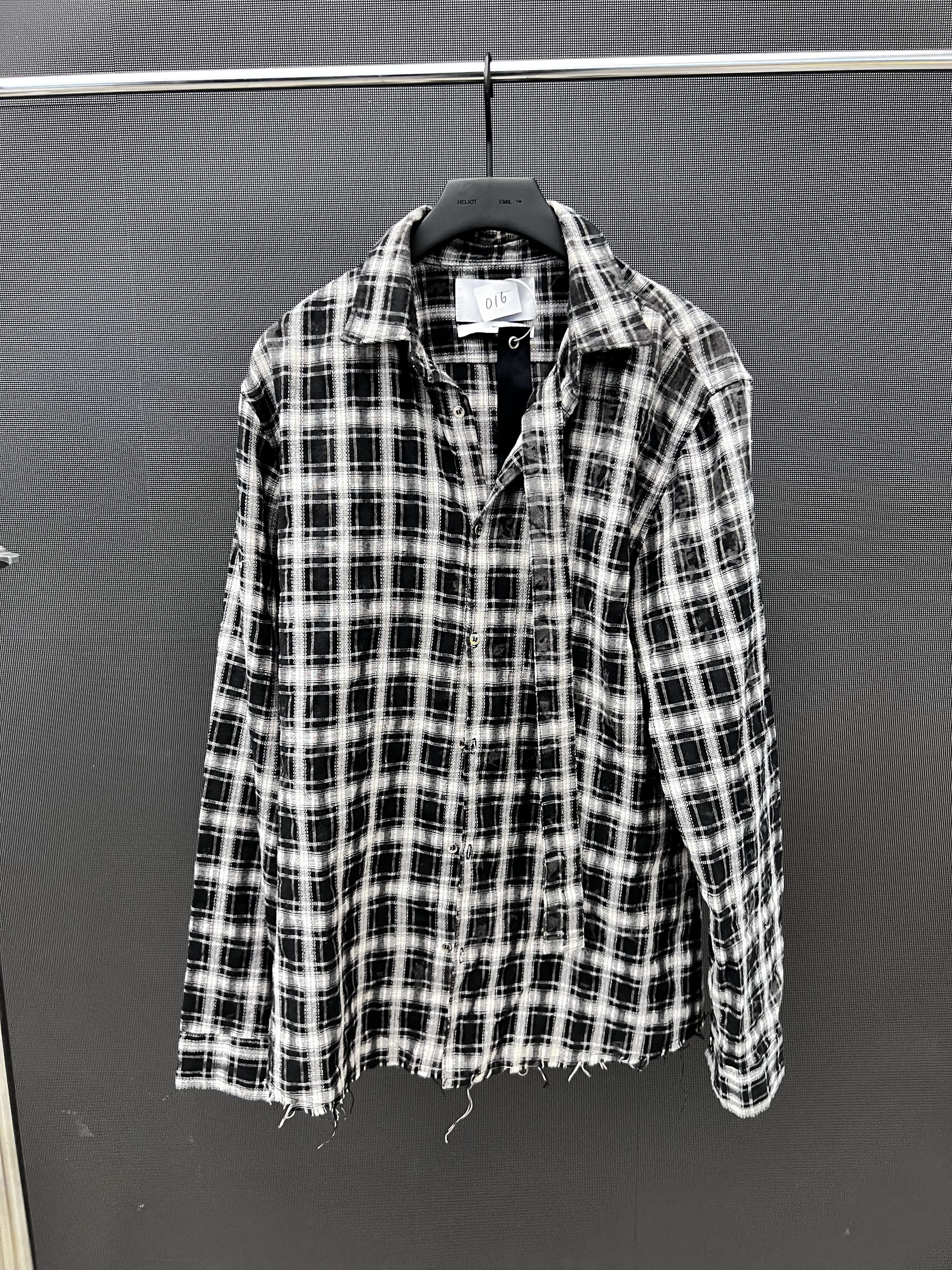 Heliot Emil PRINTED FLANNEL SHIRT Size US S / EU 44-46 / 1 - 1 Thumbnail