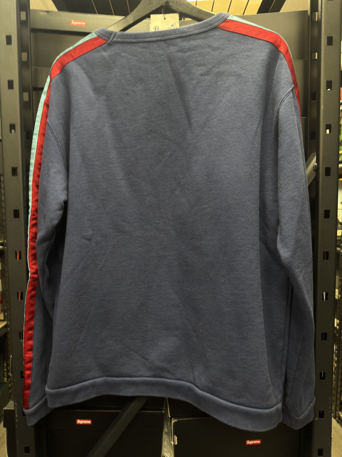 Gucci Gucci Satin Logo Crewneck Size US L / EU 52-54 / 3 - 4 Thumbnail