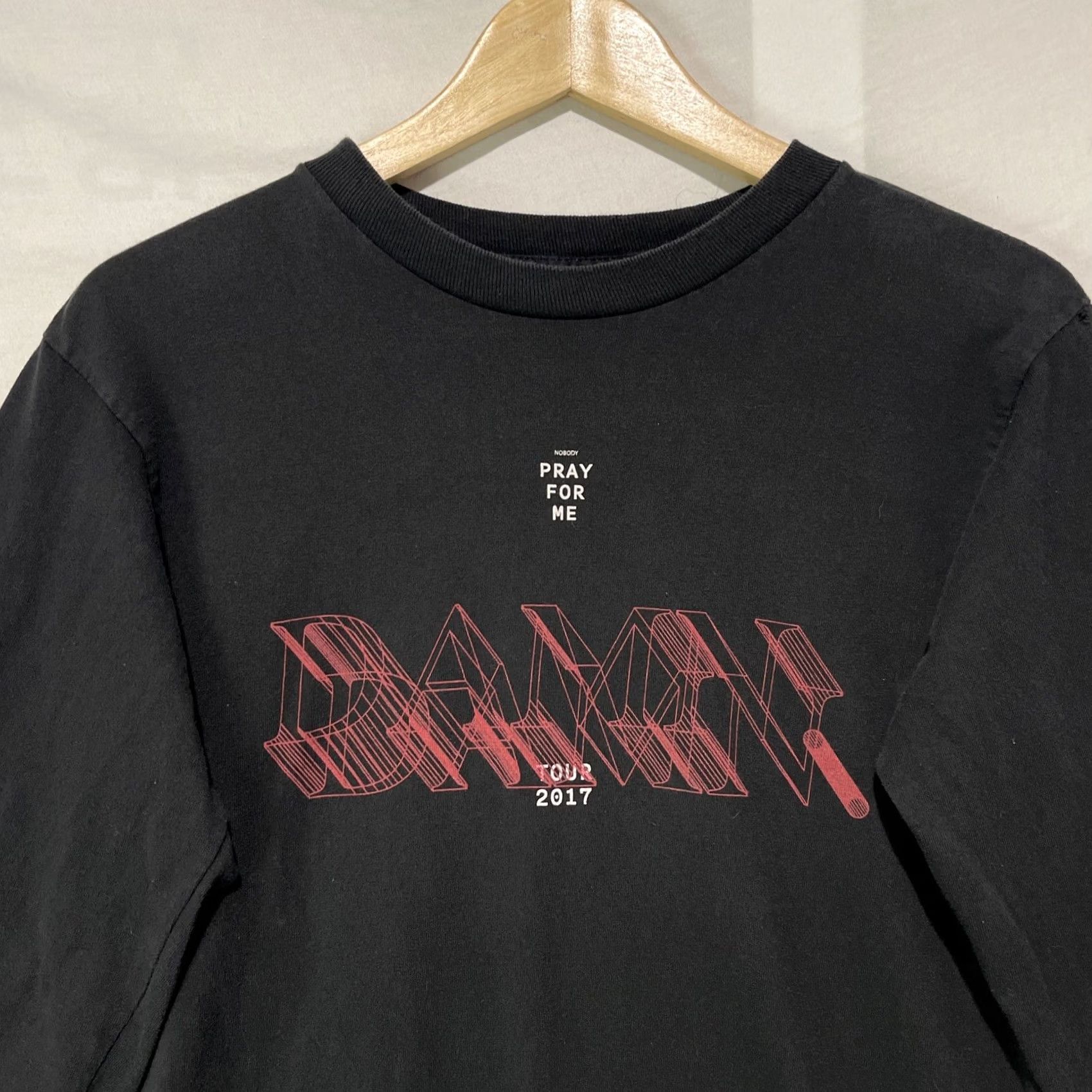 Vintage Kendrick Lamar Shirt Mens Small Damn 2017 Nobody Pray For Me Tour TDE Rap Tee Shirt Size US S / EU 44-46 / 1 - 2 Thumbnail
