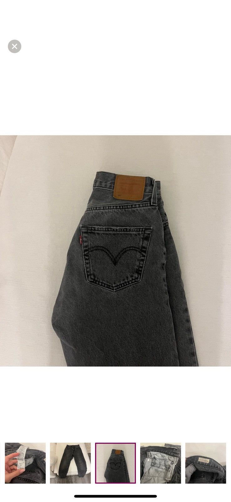 Levi's Levi 501 24x32 Size 24" / US 00 / IT 34 - 4 Thumbnail