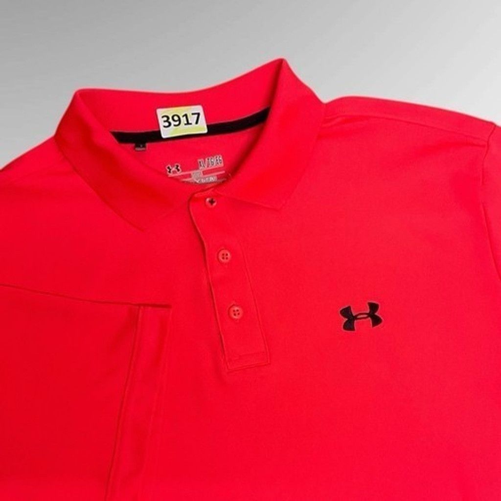 Under Armour Under Armour Heat Gear Short Sleeve Polo Shirt Men Size XL Size US XL / EU 56 / 4 - 1 Thumbnail