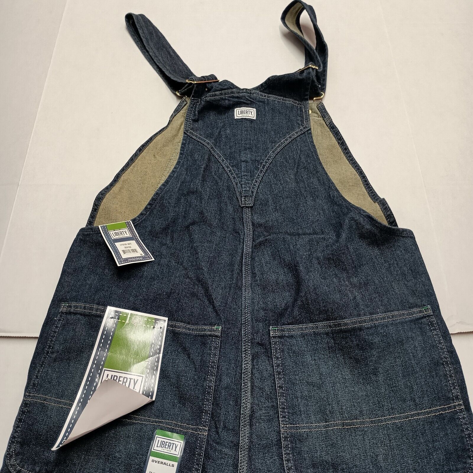 Liberty Liberty Denim Blue Jeans Bib Overalls Size US 44 / EU 60 - 7 Thumbnail