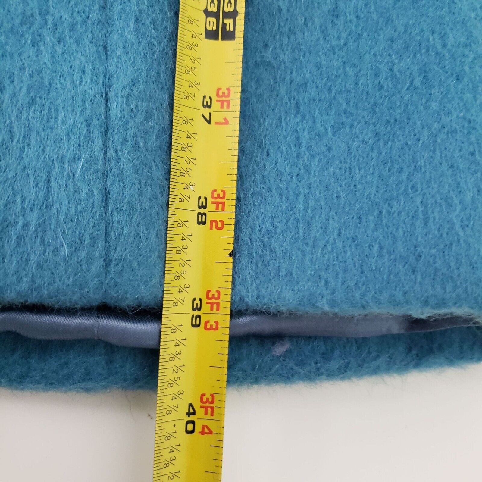 Designer Vintage The Limited Coat Womens Size Medium Blue Wool Mohair Size M / US 6-8 / IT 42-44 - 15 Thumbnail