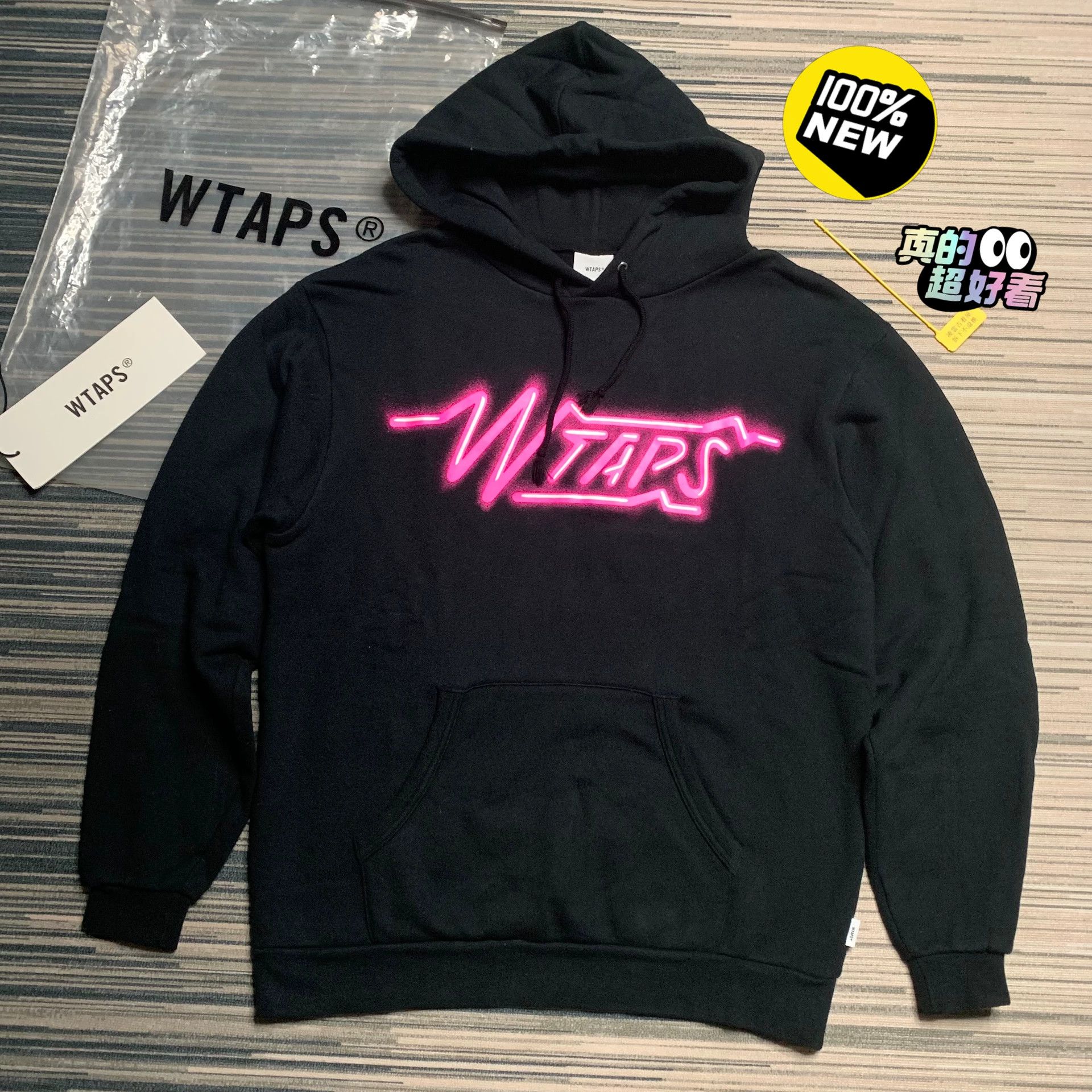Wtaps Comme des Garçons White Hoodie S Men Size US S / EU 44-46 / 1 - 1 Thumbnail
