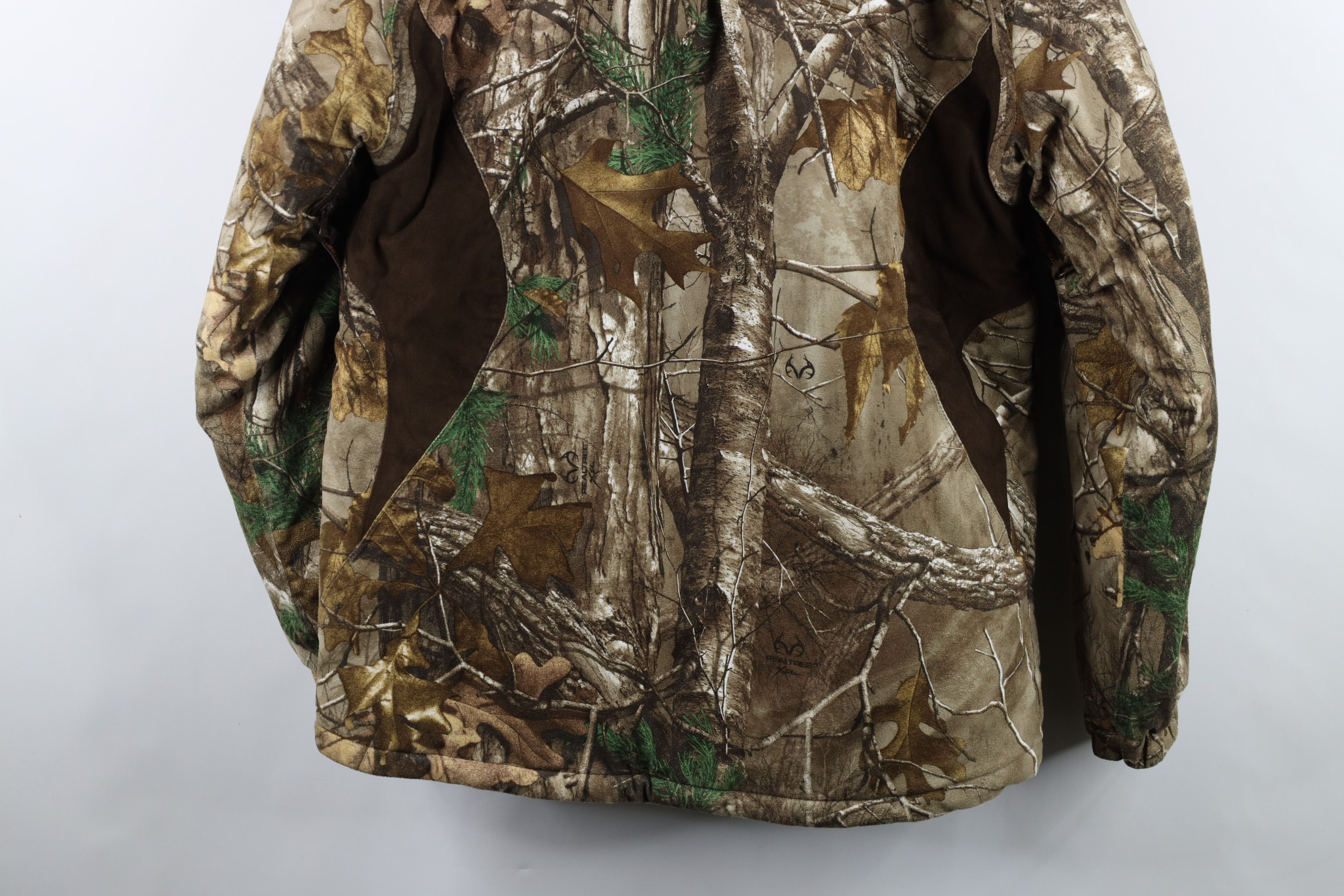 Vintage Vintage Streetwear Chamois Cloth Camouflage Hooded Jacket Size L / US 10 / IT 46 - 15 Thumbnail