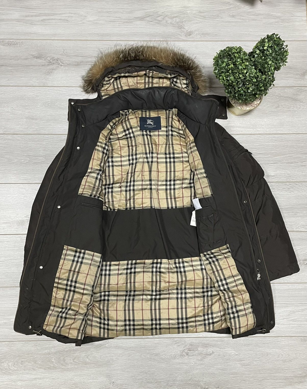 Burberry Burberry puffer down fox fur jacket Size US L / EU 52-54 / 3 - 8 Thumbnail