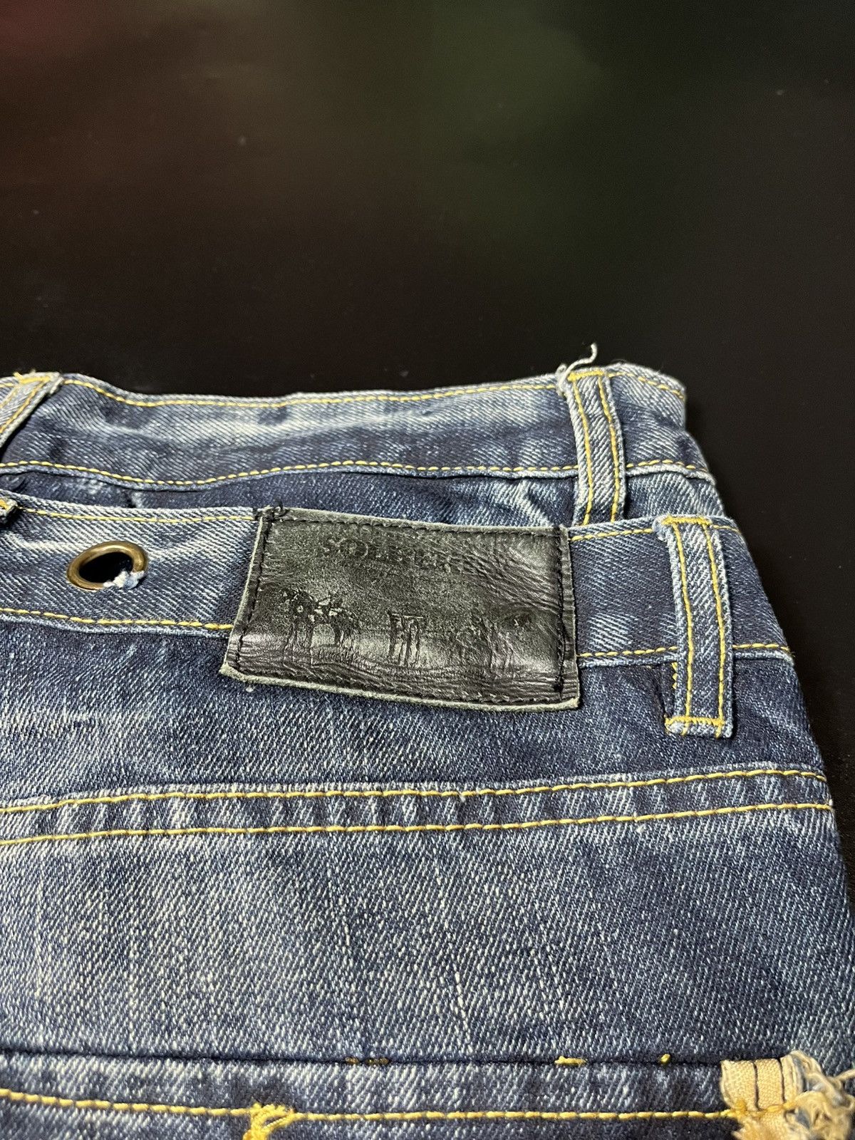 If Six Was Nine × Japanese Brand × Le Grande Bleu (L.G.B.) Japanese Solberry Double Wist Gimmick Zipper Size US 31 - 11 Thumbnail