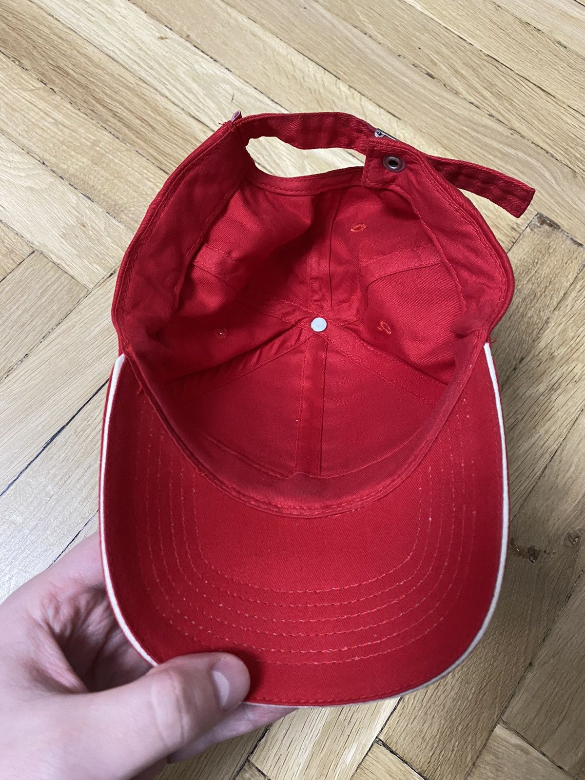 Omega Hat - outlet Red Adjustable baseball cap OS