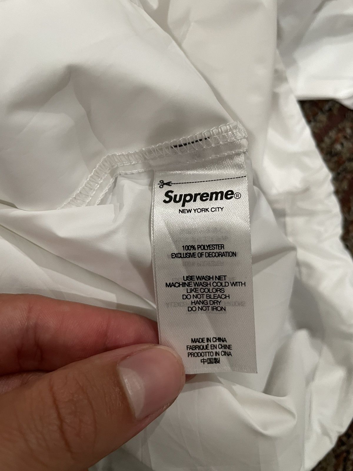 Supreme Supreme Snap-Off Sleeve L/S Baseball Top Size US M / EU 48-50 / 2 - 9 Thumbnail