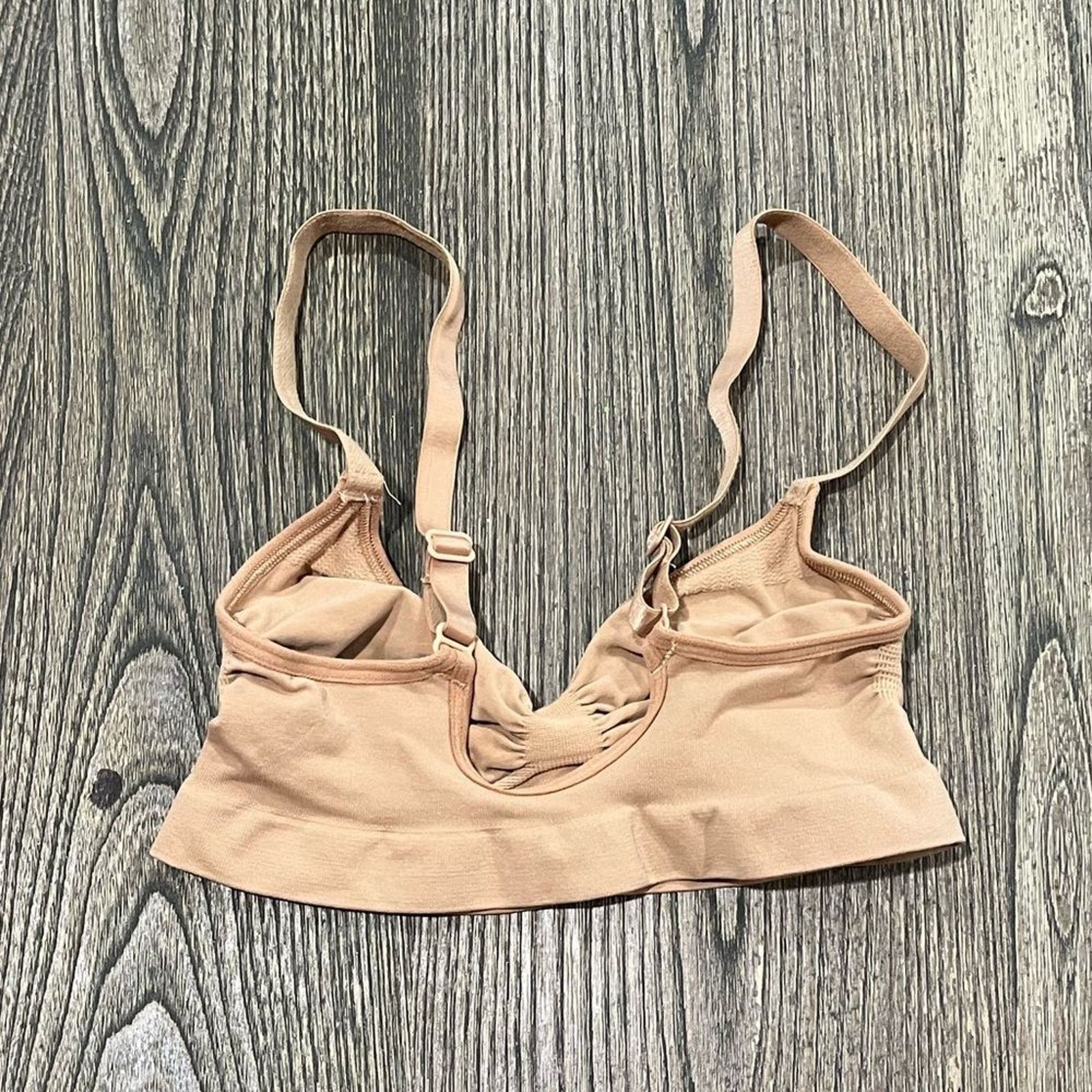 SKIMS NWOT Skims Seamless Sculpt Bralette Scoop Neck Tan S Size ONE SIZE - 3 Thumbnail