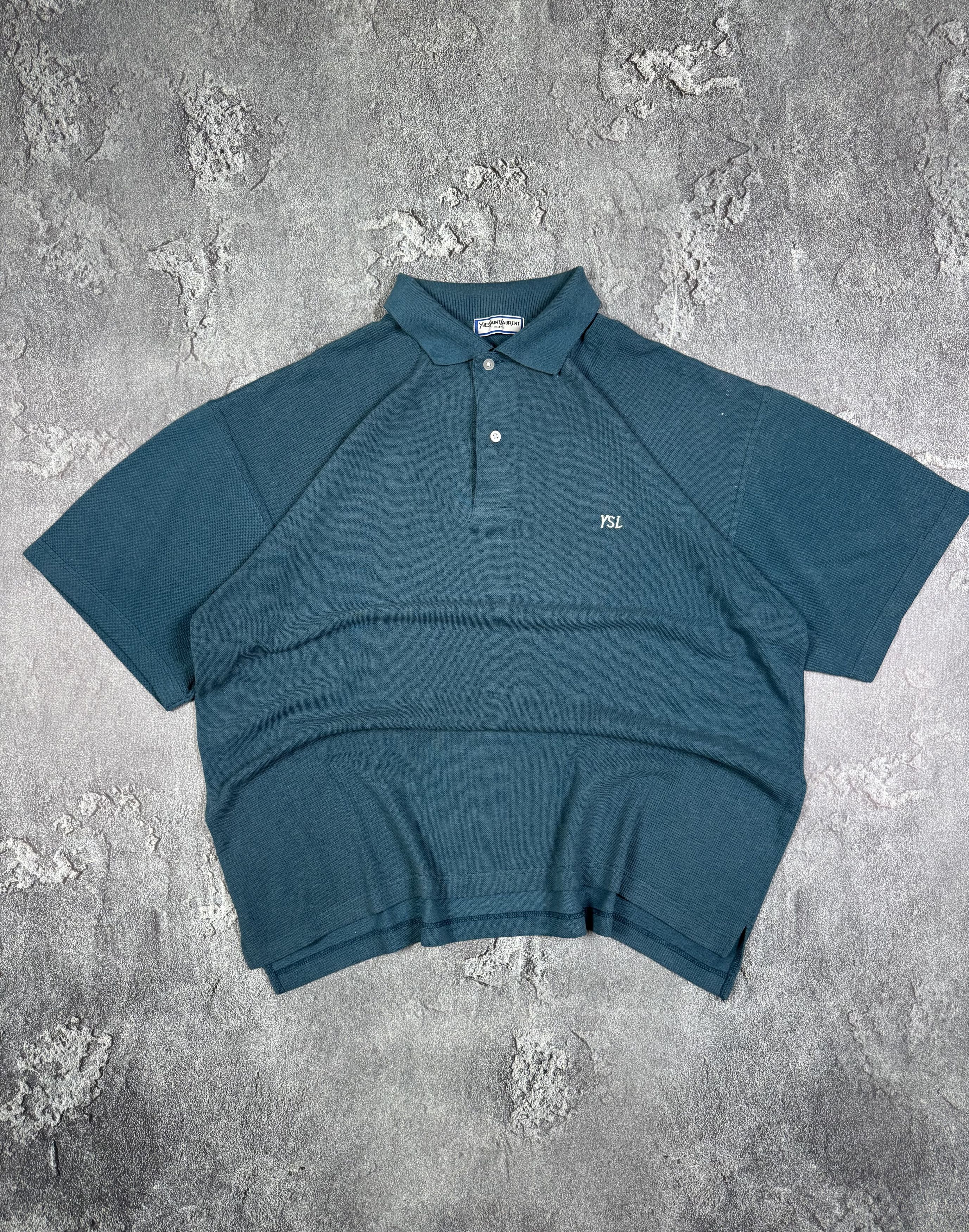 Yves Saint Laurent Yves Saint Laurent Polo T-Shirt Tee Size XL 2000s Luxury Size US XL / EU 56 / 4 - 1 Thumbnail