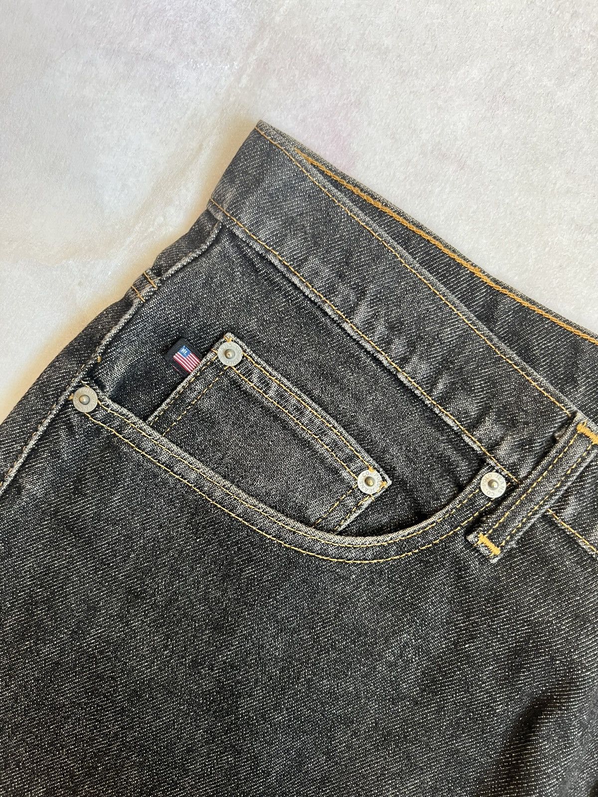 Polo Ralph Lauren Polo Jeans Ralph Lauren Baggy Style Black Denim Size US 38 / EU 54 - 7 Thumbnail
