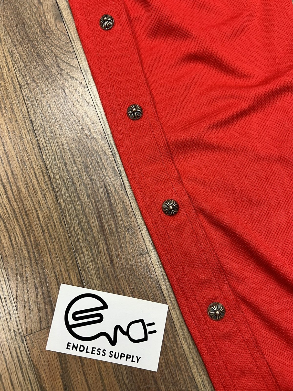 Chrome Hearts Chrome Hearts Snap Tear Away Track Pants Red Size US 28 / EU 44 - 4 Thumbnail